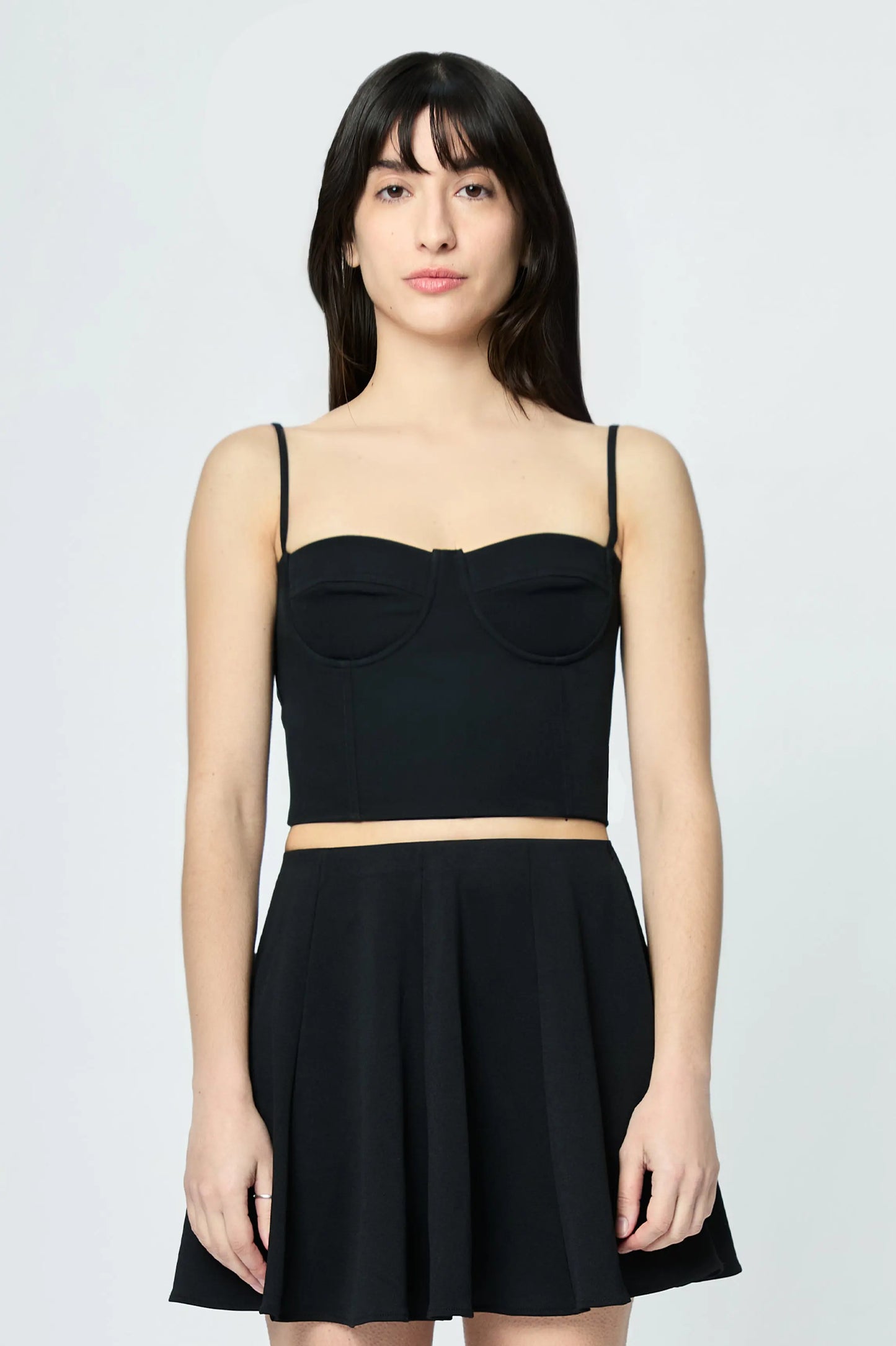 Bustier L'AVENTURE couleur noir pour femme