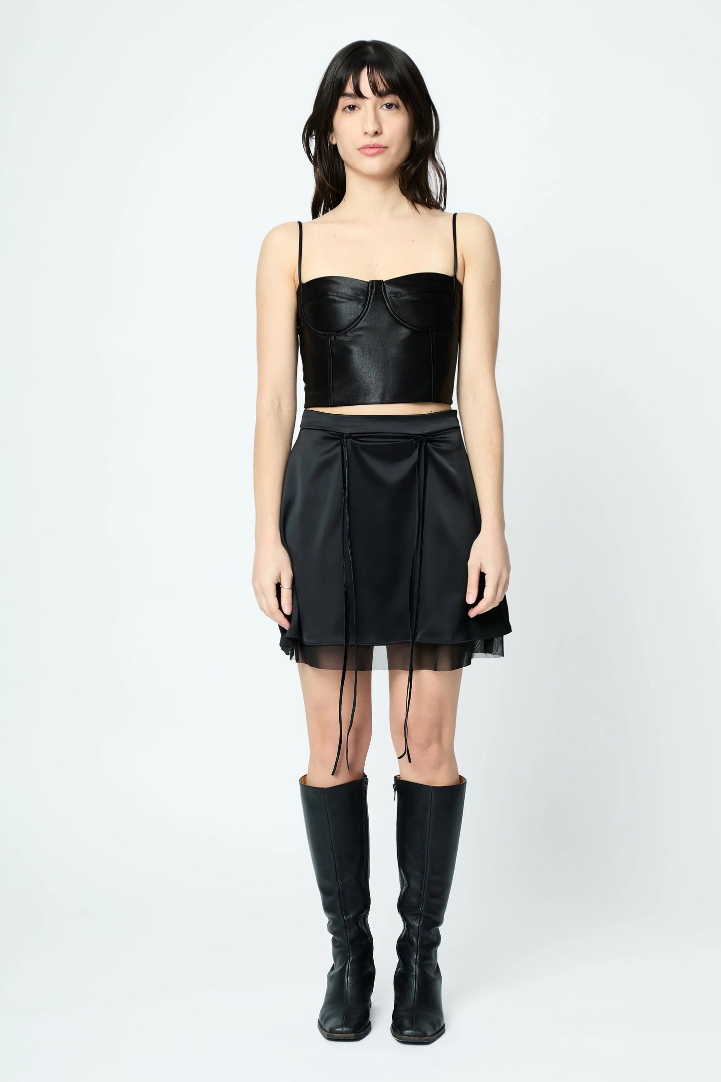BOWS MINI SKIRT L'AVENTURE