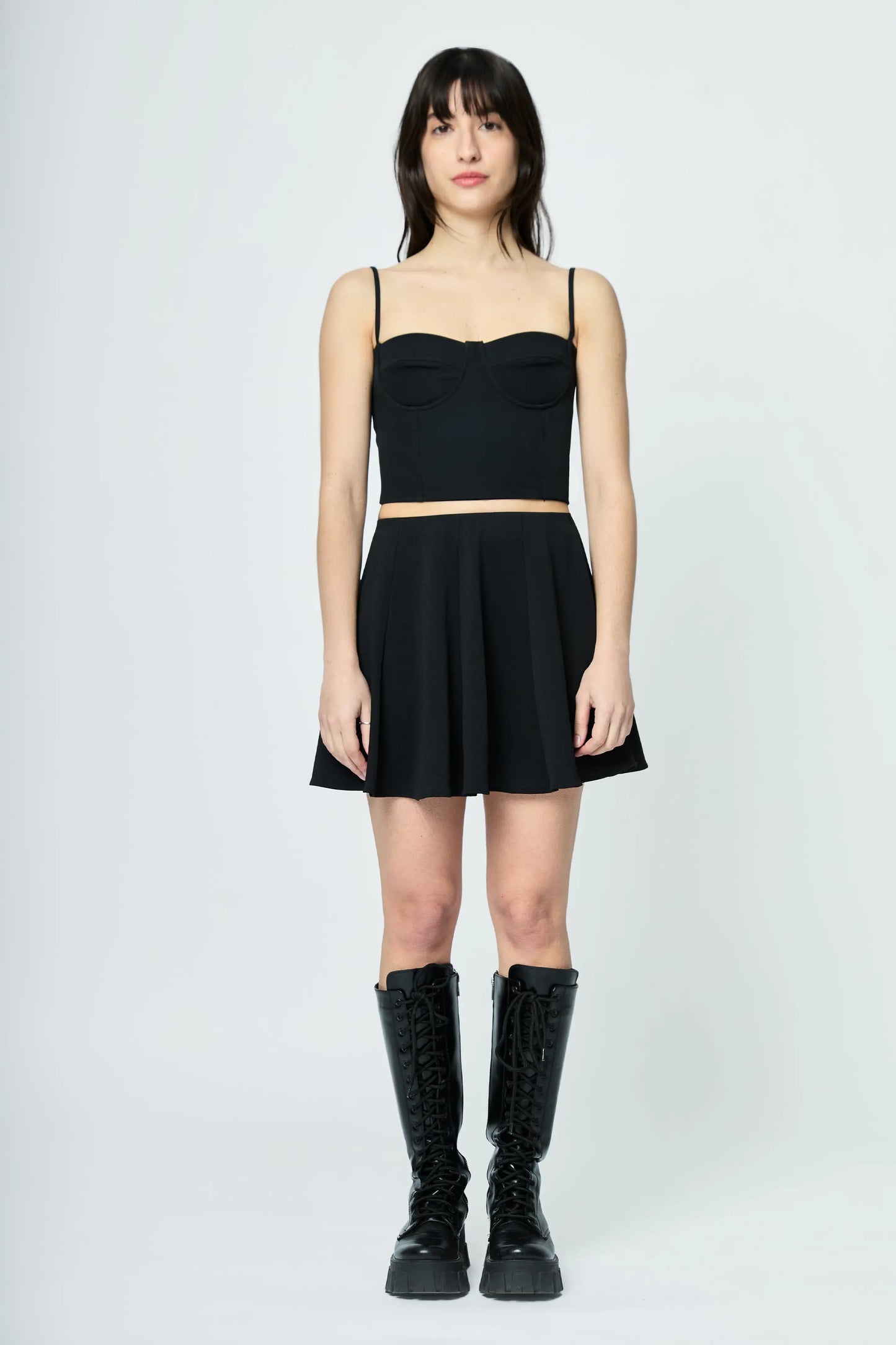 CLASSIC MINI SKIRT BLACK L'AVENTURE