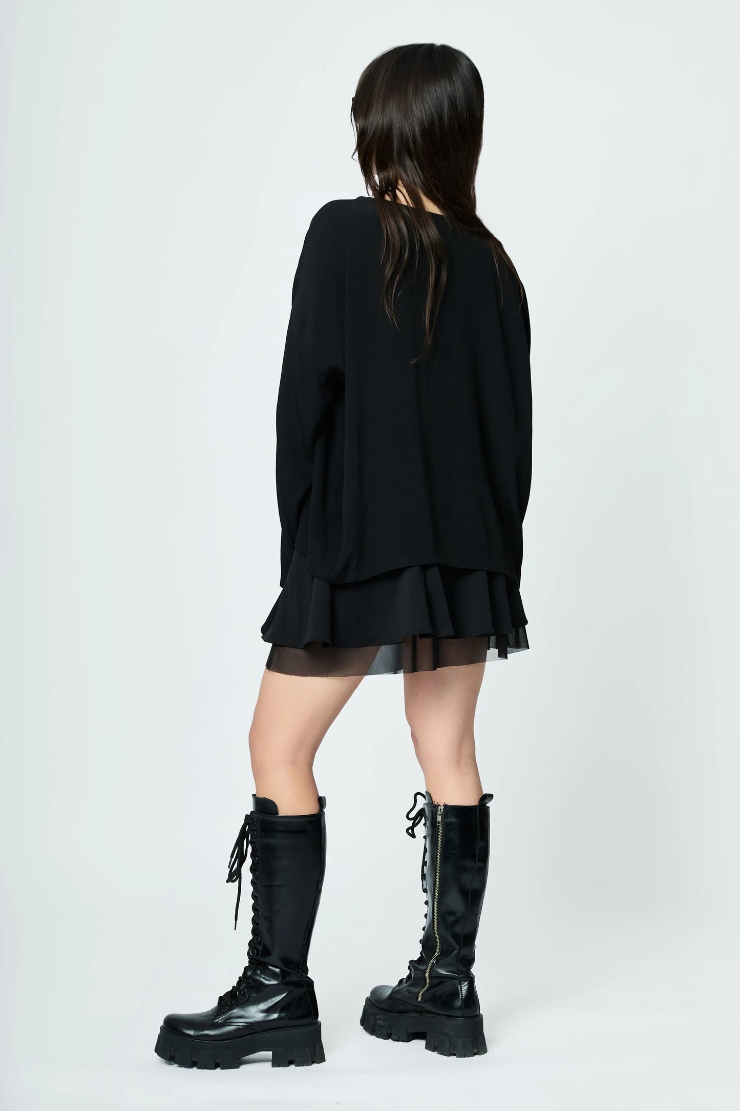 CLASSIC MINI SKIRT BLACK L'AVENTURE